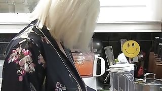 Work On This - Brit Mature Attempt A Real Big Black Cock